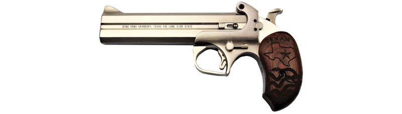 BOND ARMS TEXAN STAINLESS .45 LC / .410 GA 6-INCH 2RDS