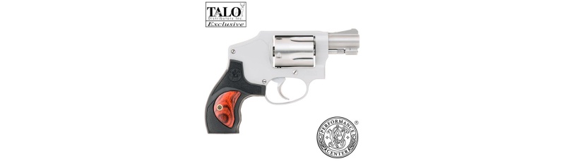 SMITH AND WESSON PERFORMANCE CENTER 642 STAINLESS / WOOD .38 SPL 1.875-INCH 5RDS